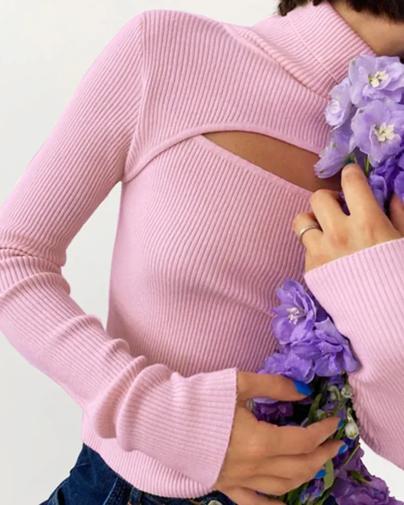 Open Chest Turtleneck - Image 7